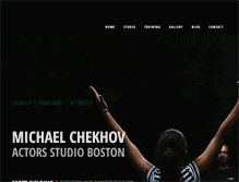 Tablet Screenshot of chekhovactorsstudio.com